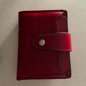 Red Bostanten Wallet NWT